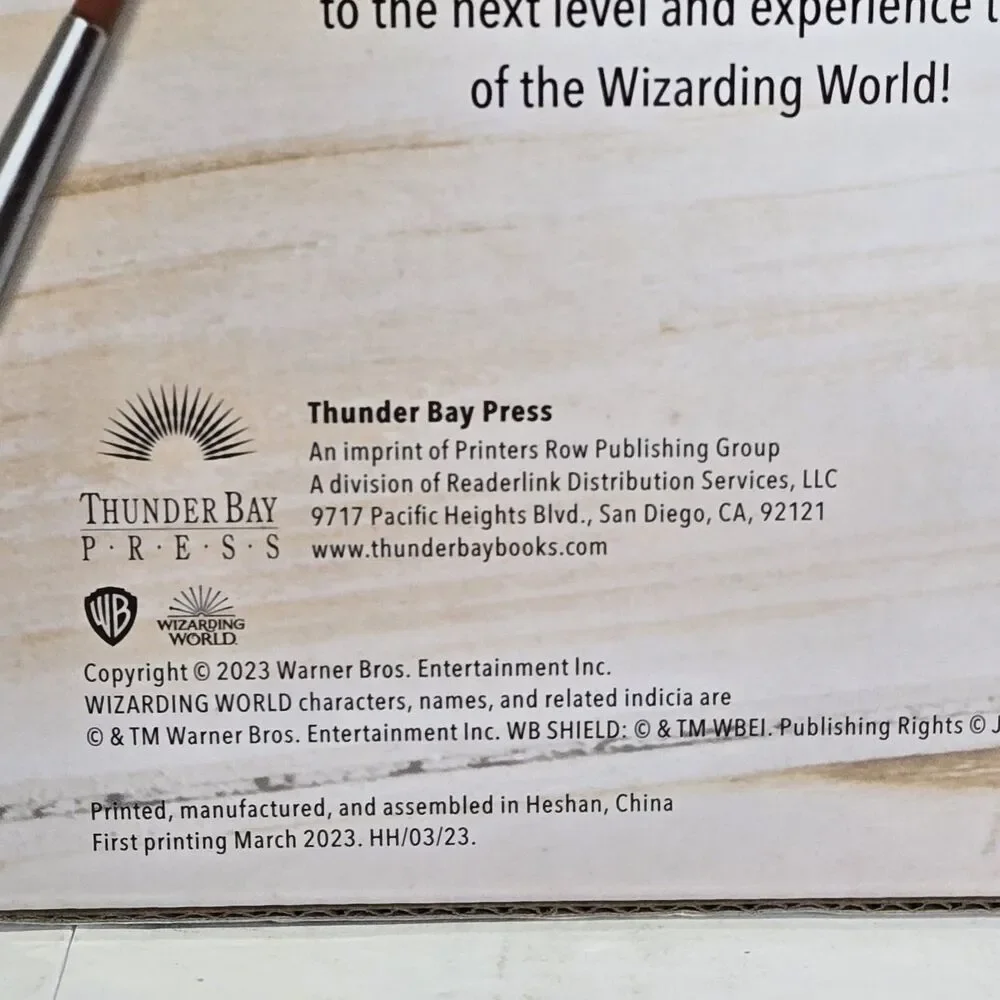 ​Harry Potter Rock Painting Craft Kit by Marcy Kelman (Thunder Bay Press) - CIB